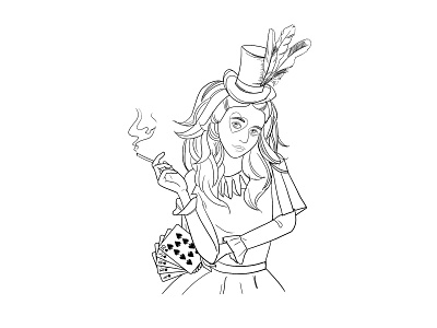 Casino Character Sketch cartoon casino character design drawing hand concept koncept pencil pencil sketch sketch sketching