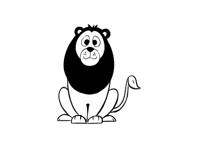 Lion Sketch Design