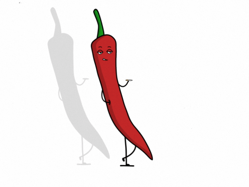 Important Pepper character pepper pepper walk walking