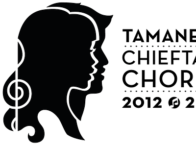 Tamanend Middle School Chieftain Chorus Shirt Design boy chorus design girl middle school shirt silhouette singing t shirt tamanend typography vector
