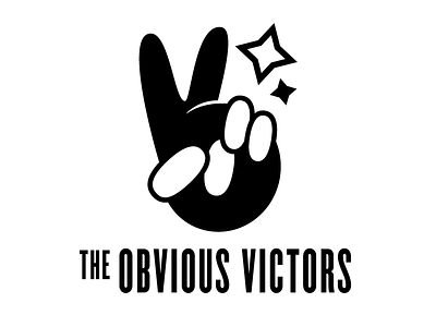 The Obvious Victors logo reject 02 discovery fun games mandatory obvious peace philadelphia usa victors victory workplace