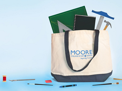 Moore College of Art & Design 2012 Yearbook Cover 2012 art artist college cover design drawing girls learning moore photo photography school tools university utensils vector yearbook