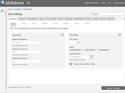 UX Wireframe for Complex Forms complex forms mockplus settings ui ux wireframe
