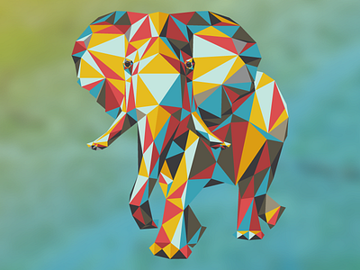 kofi & co logo africa elephant triangles