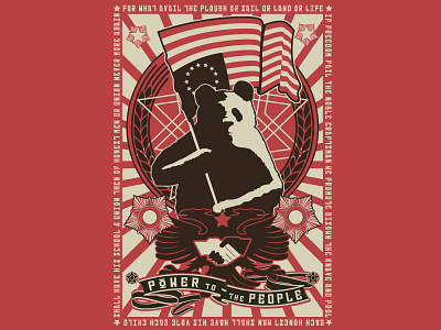 Propaganda Panda illustration illustrator notmypresident panda powertothepeople