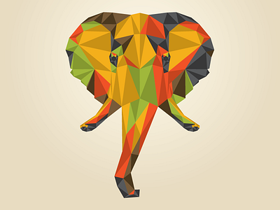 Elephant african elephant illustrator