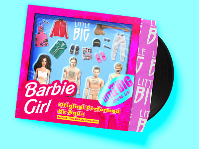 Barbie Girl Cover art contest illustration illustrator sketch
