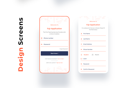 Fajr user app adobe android app design global illustration ios learn mobile search student teacher trends ui ui design uidesign uiux ux uxdesign xd
