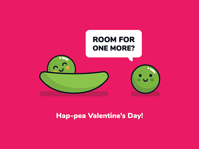 Hap-pea Valentine's Day!