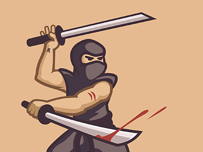 Ninja ninja samurai warrior