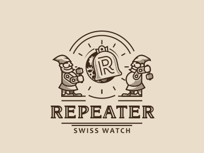 Repeater logo repeater swiss watch