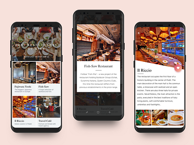 App for restaurant