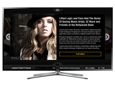 Smart Tv App Details page