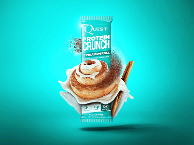 Quest Cinnamon Roll Serial Bar