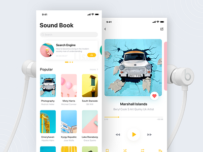 Books App Concept iphone xsketchyellow