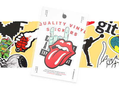 Sticker Pack — Sticker Bomb Co. branding design graphic illustration minimal packaging physical print simple sticker