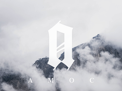 A Moment of Clarity blackletter logo mark minimal type unsplash