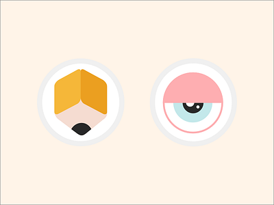 New Portfolio Icons clean colorful flat icons ui web