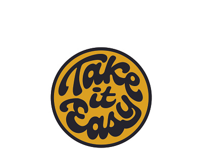 Take it easy. 1960s 1970s chill hippy vintage