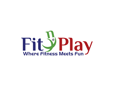 Fit N Play contest design fitness health healthy illustration logo pictorial mark sport
