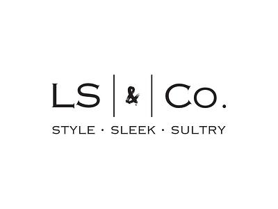 Ls & Co contest design fashion letter letter logo letter mark logo typography