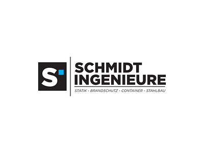 Schmidt Ingenieure contest design letter letter logo letter mark logo typography vector