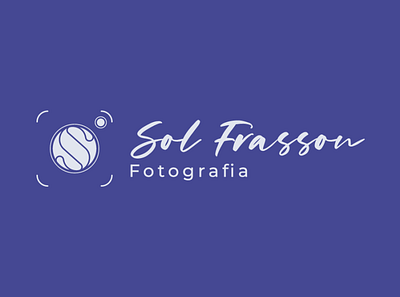 Sol Frasson brand branding design graphic design identidade visual identity branding illustrator logo logo design logotype photographer s