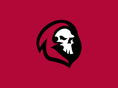 Grim Reaper Mascot Logo art branding clean design flat icon identity illustration illustrator logo minimal vector