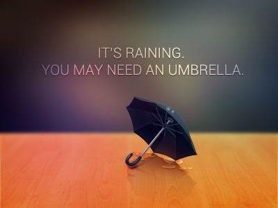 Umbrella icon rain umbrella