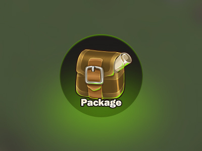 Package bag icon package