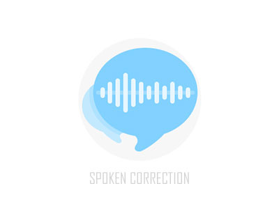 Sbs Spokencorrection bubble voice