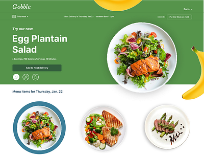 Food Ordering Website (Dan Petty) branding typography ui ux