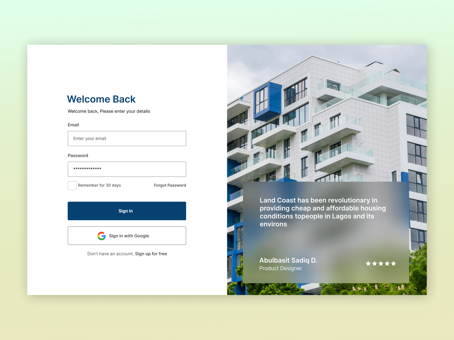 Simple back screen by Senhor abdbasit on Dribbble
