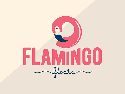 FLAMINGO FLOATS brand flamingo icon logo puertorico summer system