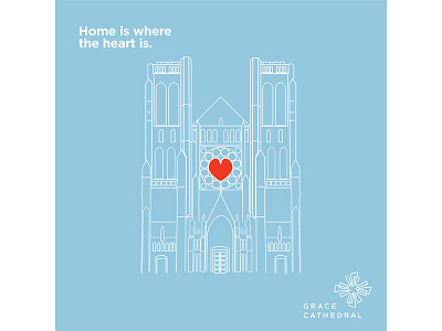 Grace Cathedral: Home is Where the Heart Is cathedral church grace cathedral heart san francisco