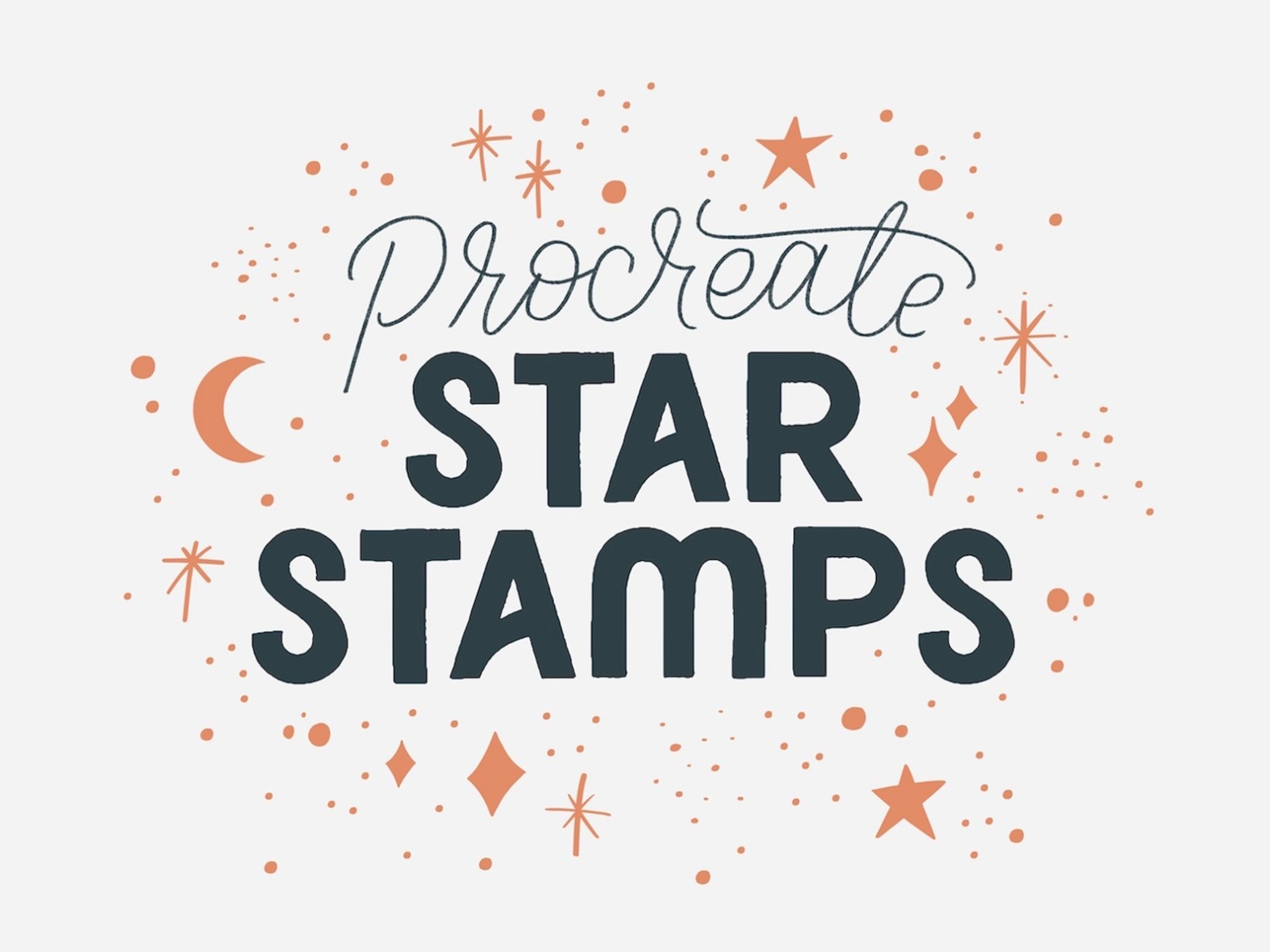 Procreate Star Stamps by Rachel Kick on Dribbble