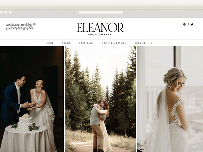 Eleanor Showit Website Template