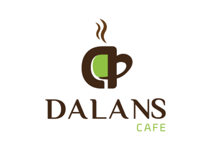 DALANS CAFE adobe branding branding design design icon illustration illustrator logo typography ui ux