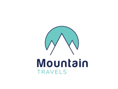 Mountain Travels adobe branding branding design design icon illustration illustrator logo