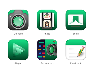 Tool Icon branding camera car email feedback icon photo player screencap
