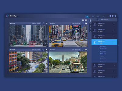 Smart Eyes city、ui identification、video management、smart surveillance、traffic vehicle