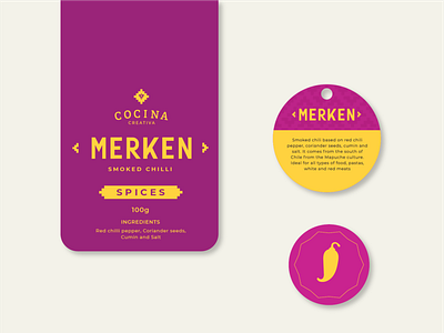 Packaging Stickers Set | Cocina Creativa Branding