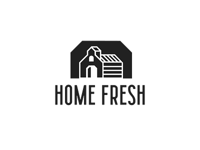 Home Fresh | Logo Exploration badge branding agency branding design exploration geometric illustration icon identity design illustration line art logo design logo design branding logo design concept typography