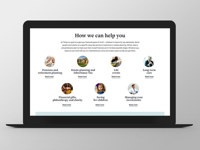 Tilney - Website Redesign