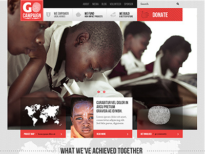 go campaign webdesign