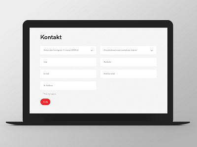 TIO - website contact contact form form grid responsive ui ux web webstie