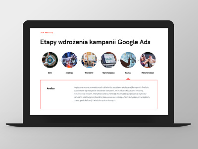 LW design google ads grid responsive steps ui ux web website