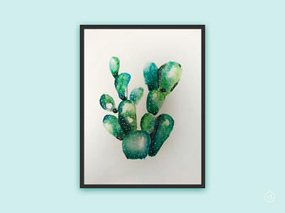 cactus cactus watercolor