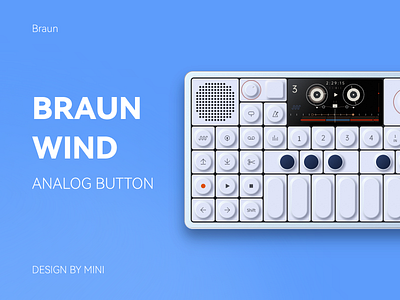 Braun wind icon