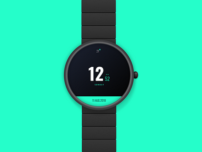 Digital Watch face by Commissioner of Design™ on Dribbble